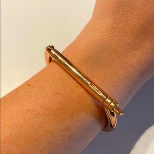 Classic Screw Cuff Bracelet, Rose Gold